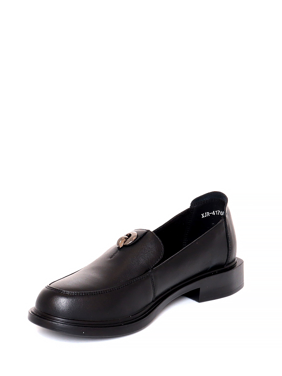 Туфли Madella женские демисезонные, цвет черный, артикул XJR-41768-1A-ST, размер RUS - фото 4