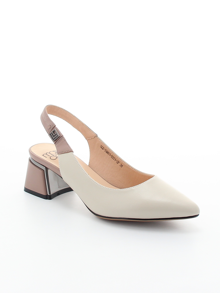 Туфли Madella женские летние, цвет бежевый, артикул SCD-YAN01-0201-SP