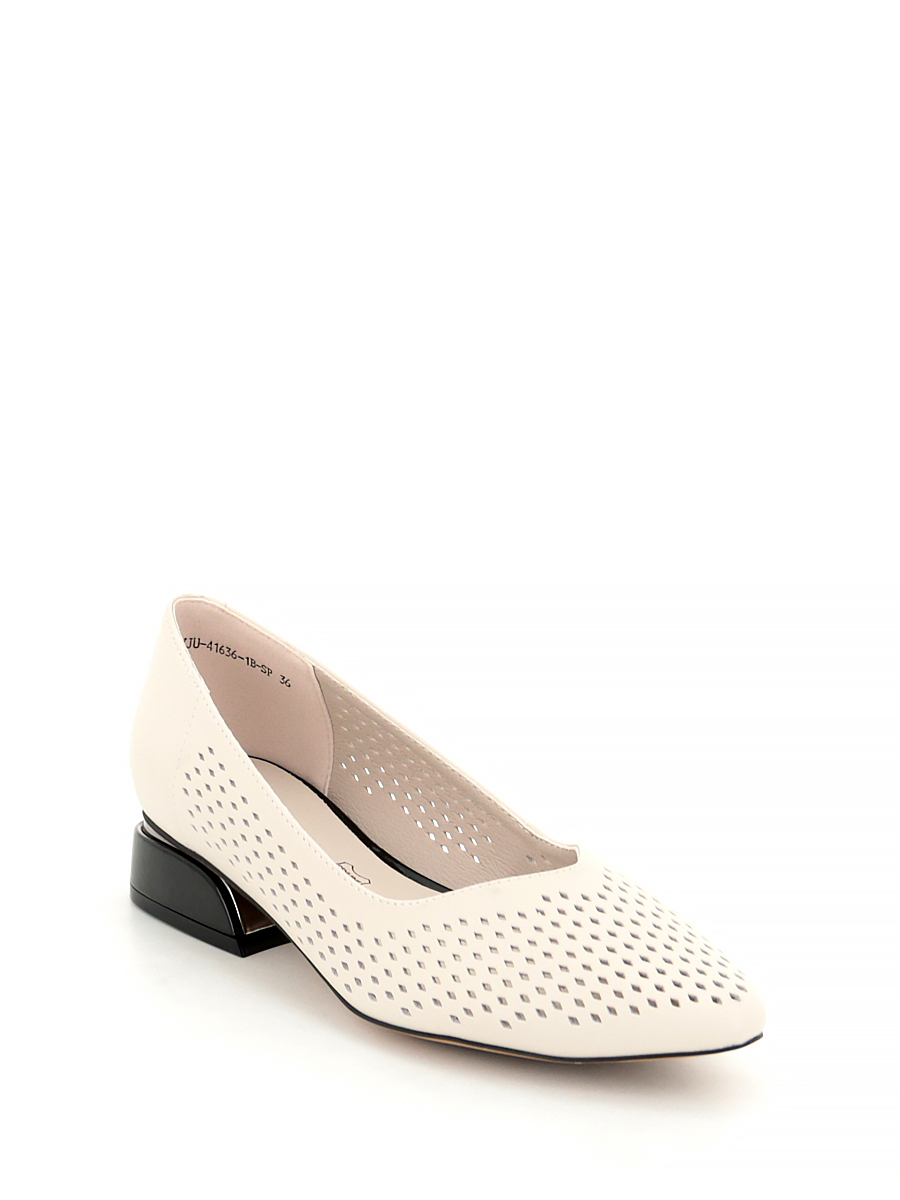 Туфли Madella женские летние, цвет белый, артикул XJU-41636-1B-SP, размер RUS - фото 2