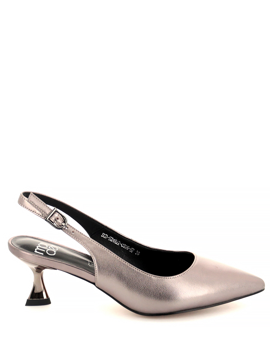 Туфли Madella женские летние, цвет серебряный, артикул SCD-S24H22-0306-SP
