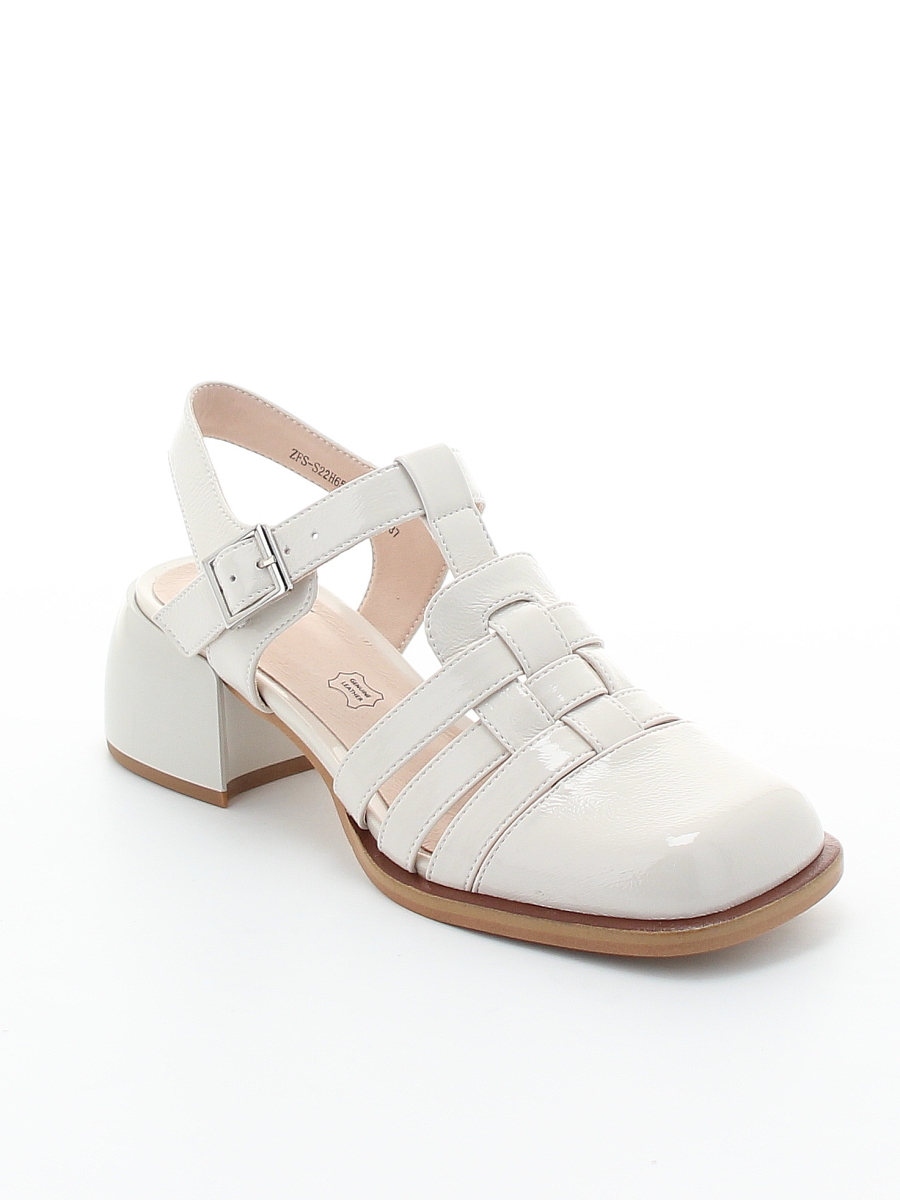 Туфли Madella женские летние, цвет бежевый, артикул ZFS-S22H65-0403-ST