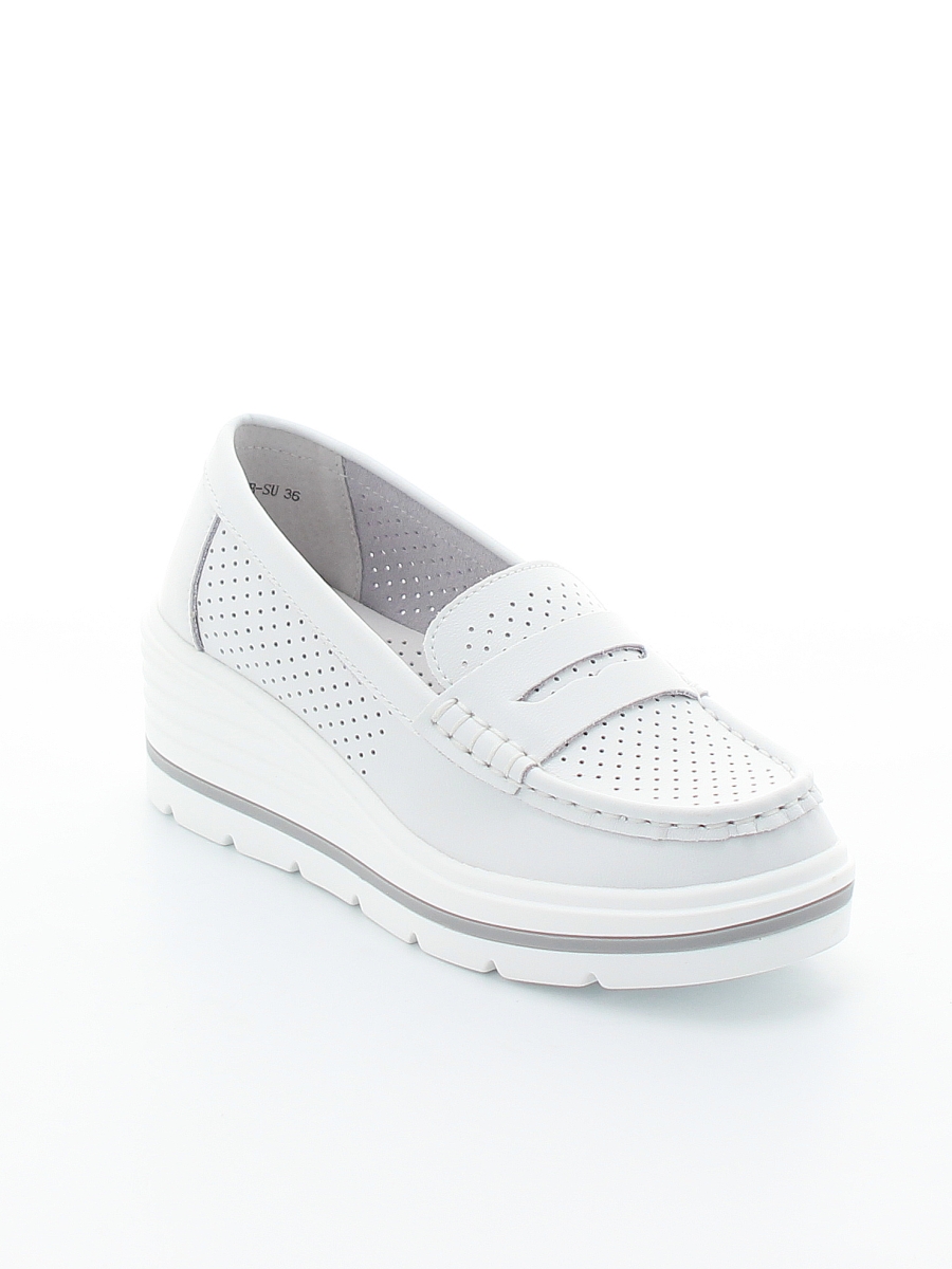 Туфли Madella женские летние, размер 38, цвет белый, артикул UXH-31068-1B-SU - фото 1