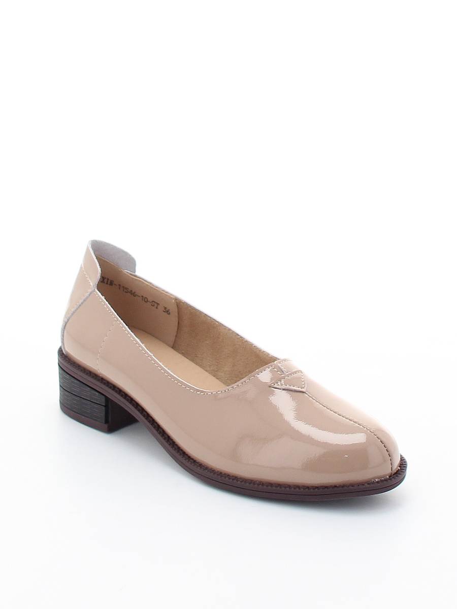 Туфли Madella женские демисезонные, размер 40, цвет бежевый, артикул XIN-11546-1O-ST - фото 1