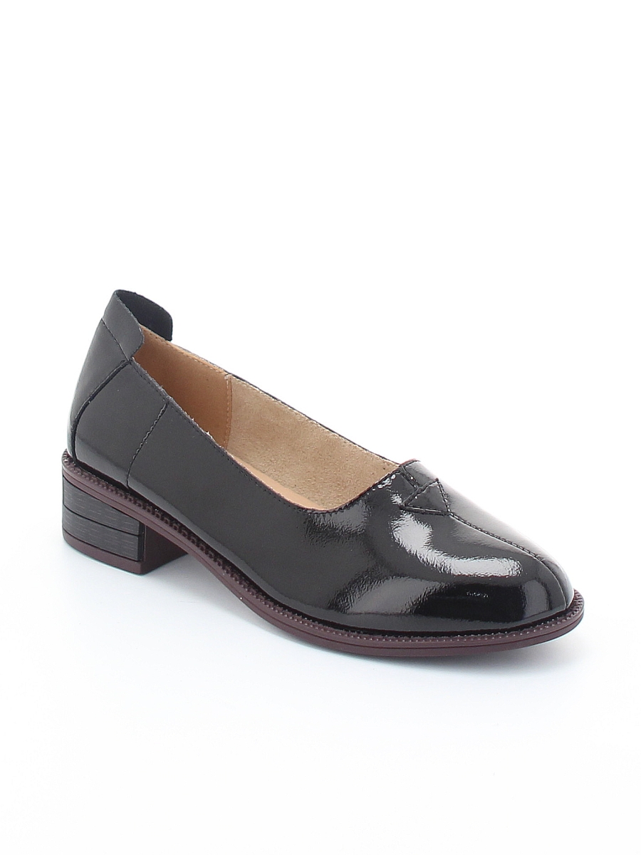 Туфли Madella женские демисезонные, цвет черный, артикул XIN-11546-1A-ST