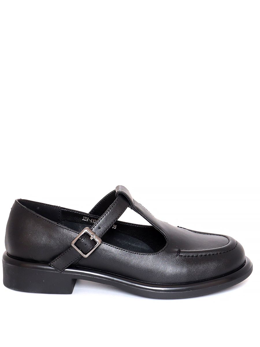 Туфли Madella женские демисезонные, цвет черный, артикул XBW-41961-1A-SU