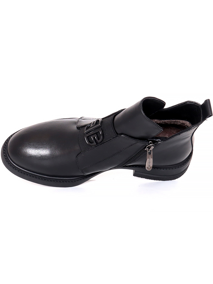 Ботинки Madella женские демисезонные, размер 40, цвет черный, артикул SCS-CSW21-0501-SB - фото 9