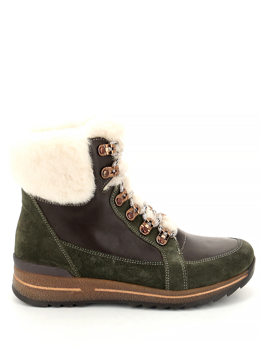 Ботинки Ara женские зимние, размер 38,5, цвет зеленый, артикул 12-24599-05
