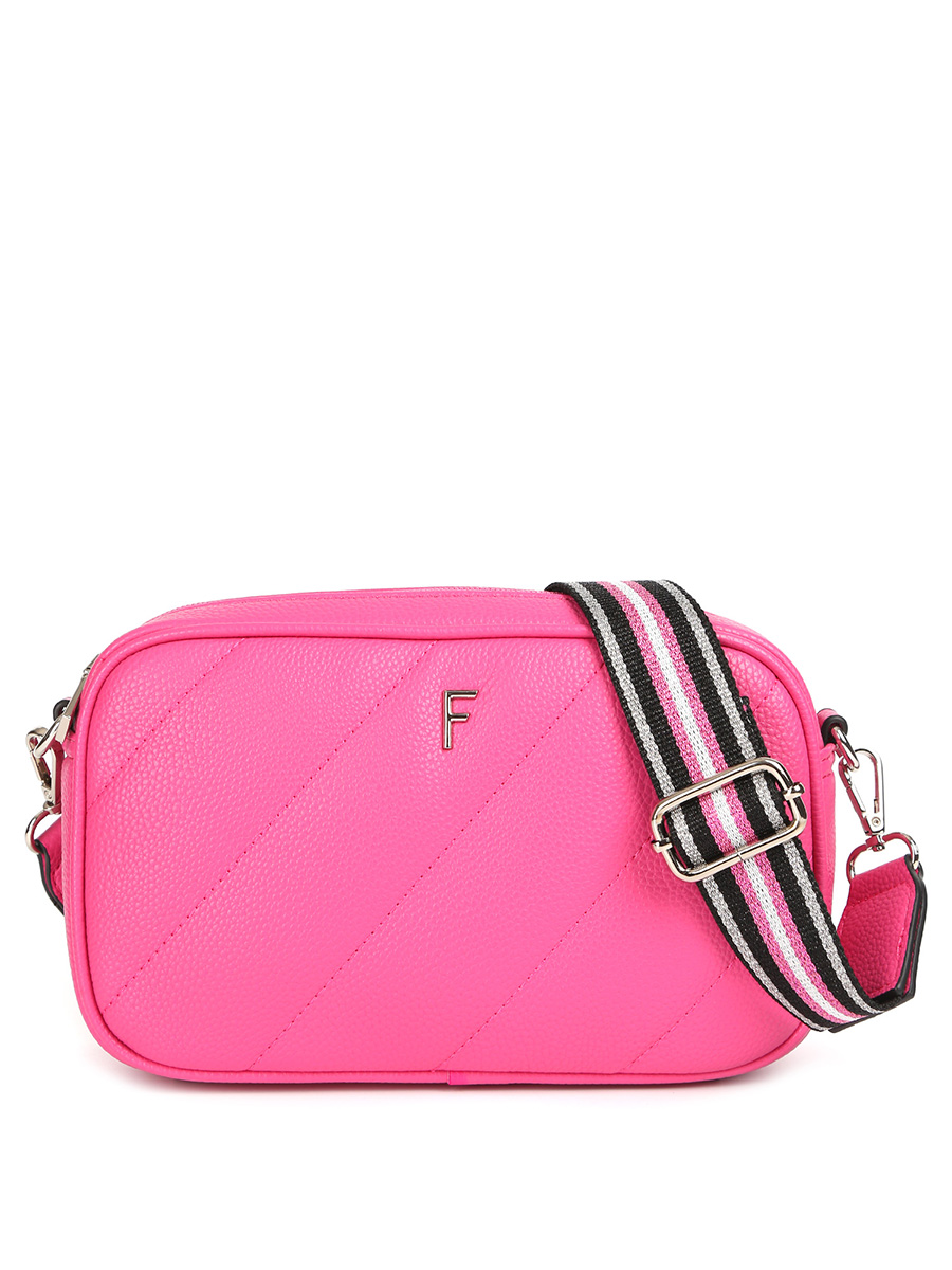 Сумка Fabretti женская демисезонная, цвет розовый, артикул FR47348-5