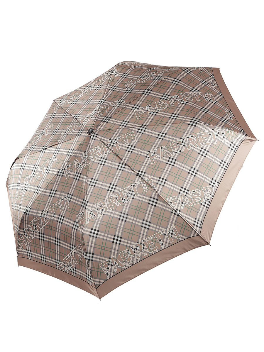 Зонт Fabretti женский цвет коричневый, артикул UFS0044-12