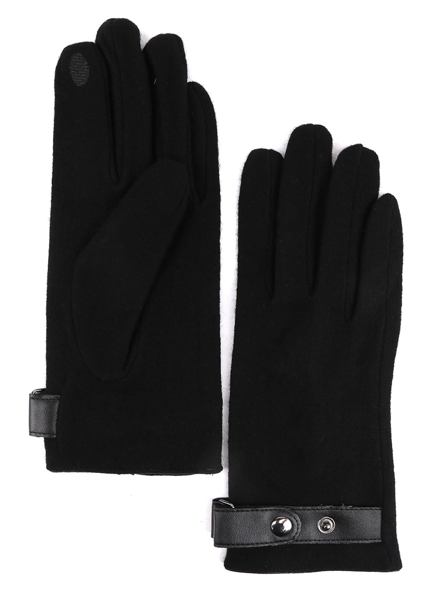 Перчатки Fabretti мужские цвет черный, артикул THM5-1 - фото 3