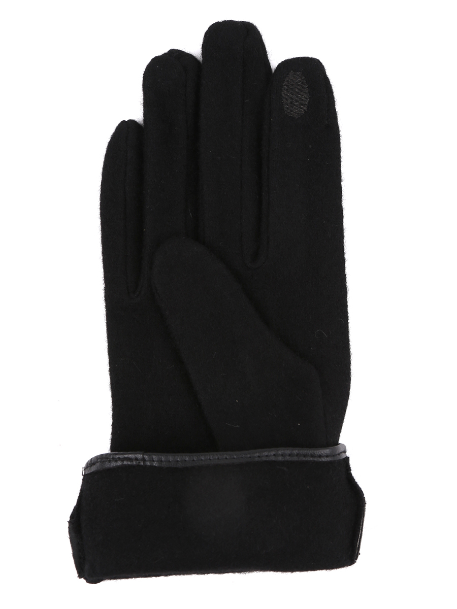Перчатки Fabretti мужские цвет черный, артикул THM5-1 - фото 4