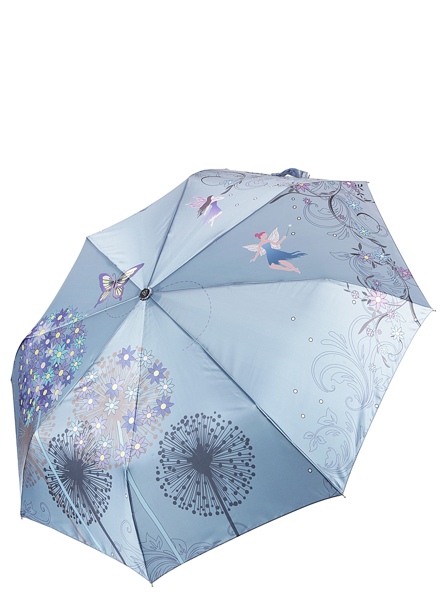 Зонт Fabretti женский цвет голубой, артикул UFS0025-9