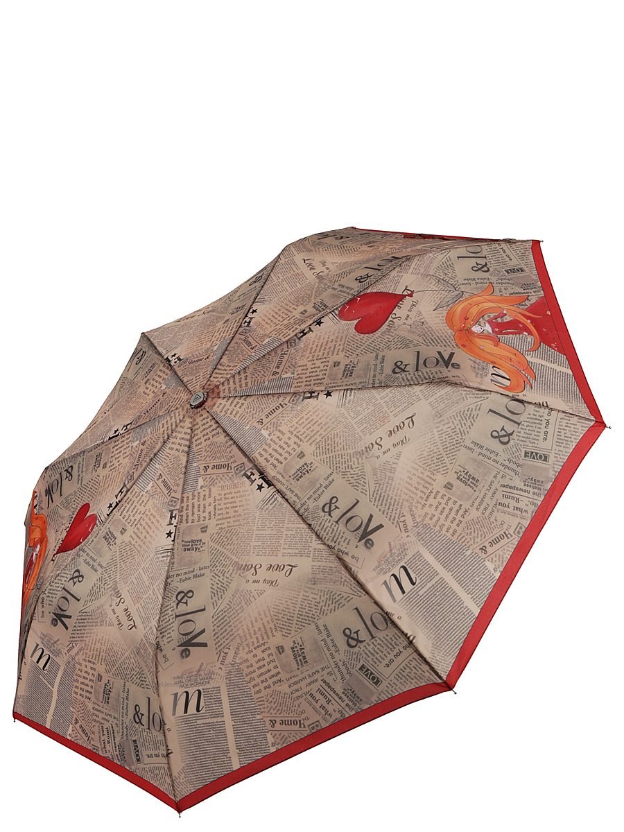 Зонт Fabretti женский цвет красный, артикул UFLR0004-4
