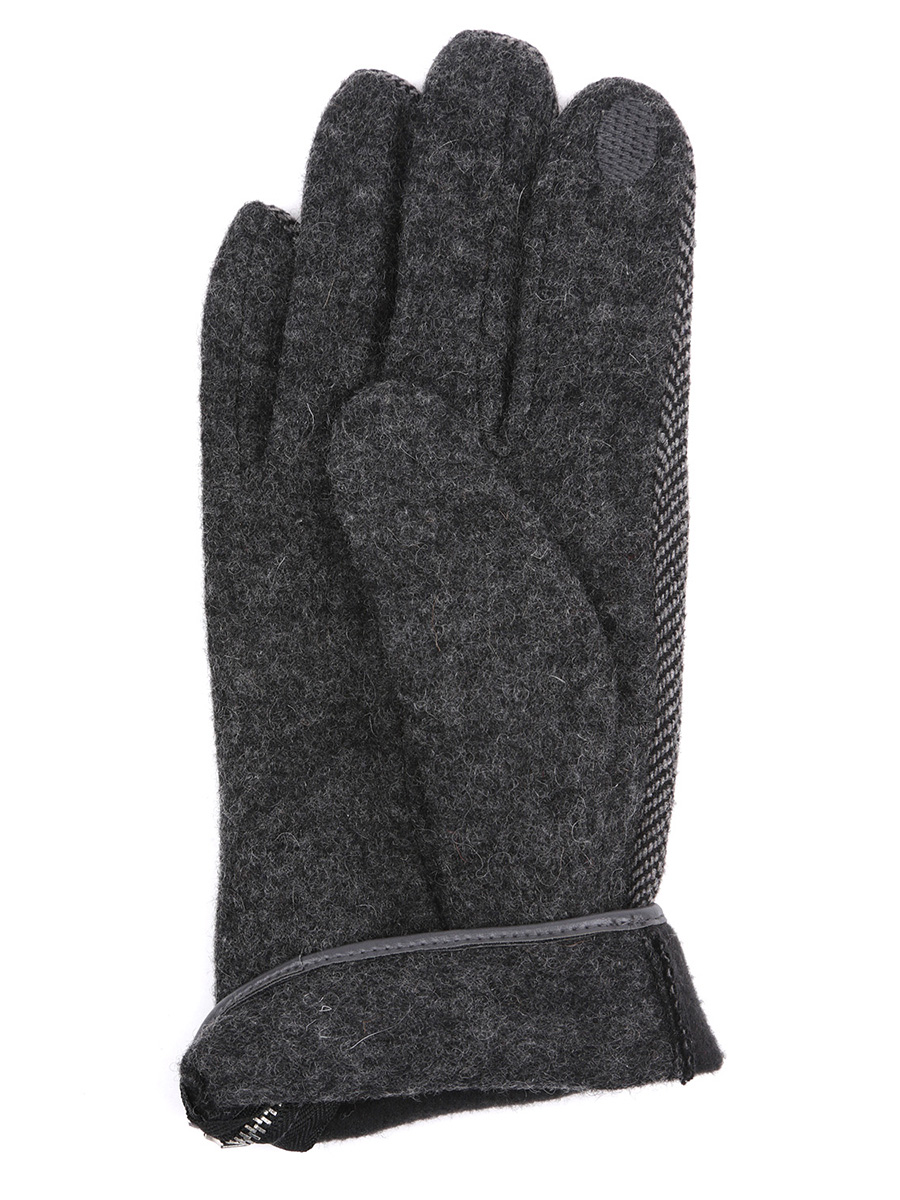 Перчатки Fabretti мужские цвет серый, артикул JIG6-9 - фото 4