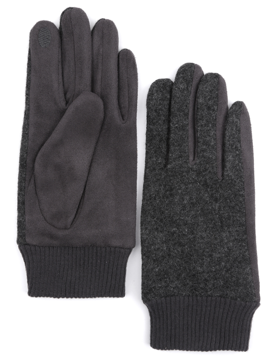 Перчатки Fabretti мужские цвет серый, артикул JIG3-9 - фото 3