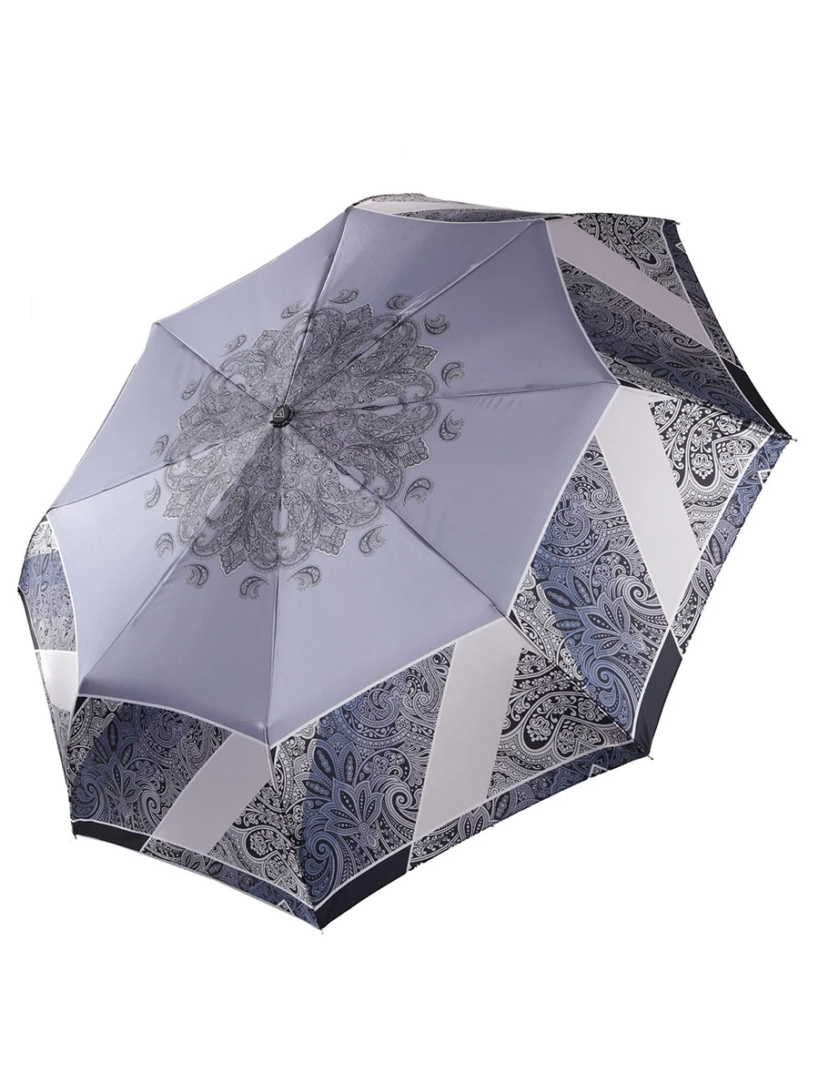 Зонт Fabretti женский демисезонный, цвет серый, артикул UFS0045-3
