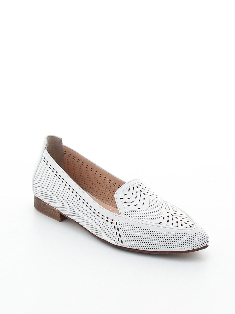 Туфли Dakkem женские летние, цвет белый, артикул 210-104101