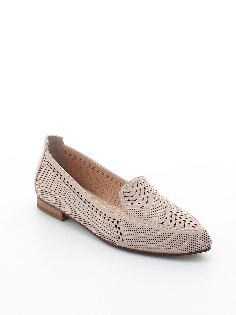 Туфли Dakkem женские летние, цвет коричневый, артикул 210-104109