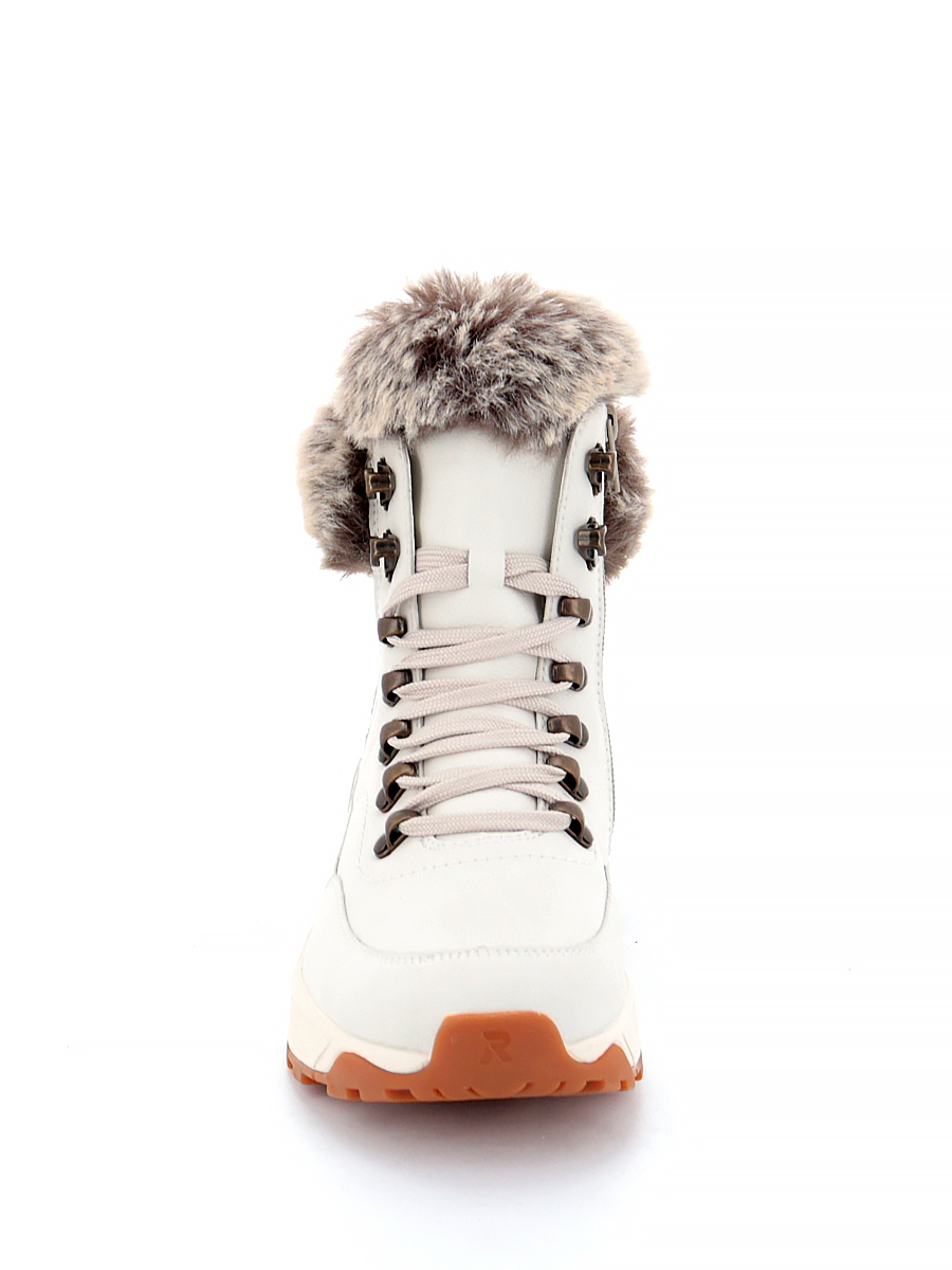 Ботинки Rieker женские зимние, размер 36, цвет белый, артикул W0063-80 - фото 3