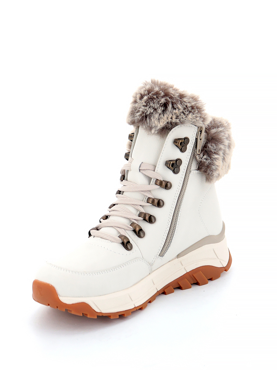 Ботинки Rieker женские зимние, размер 36, цвет белый, артикул W0063-80 - фото 4