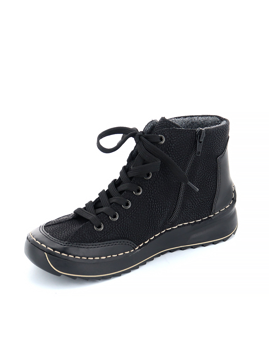 Ботинки Rieker женские демисезонные, размер 38, цвет черный, артикул 51517-00 - фото 4