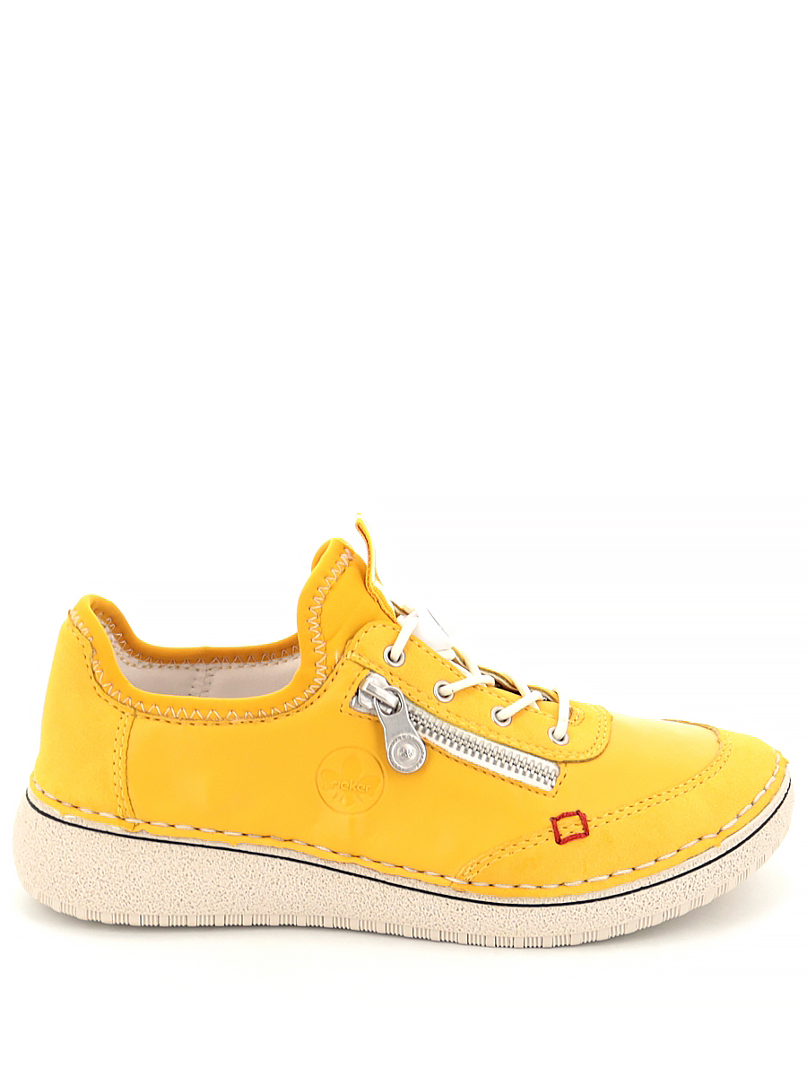 Туфли Rieker женские демисезонные, размер 42, цвет желтый, артикул 50962-68
