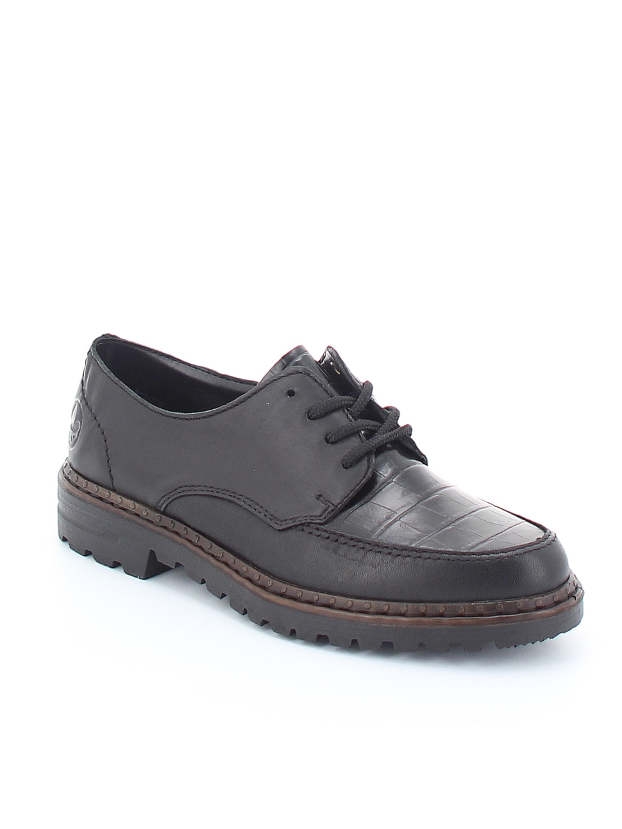 Туфли Rieker женские демисезонные, размер 41, цвет черный, артикул 54806-00 - фото 1