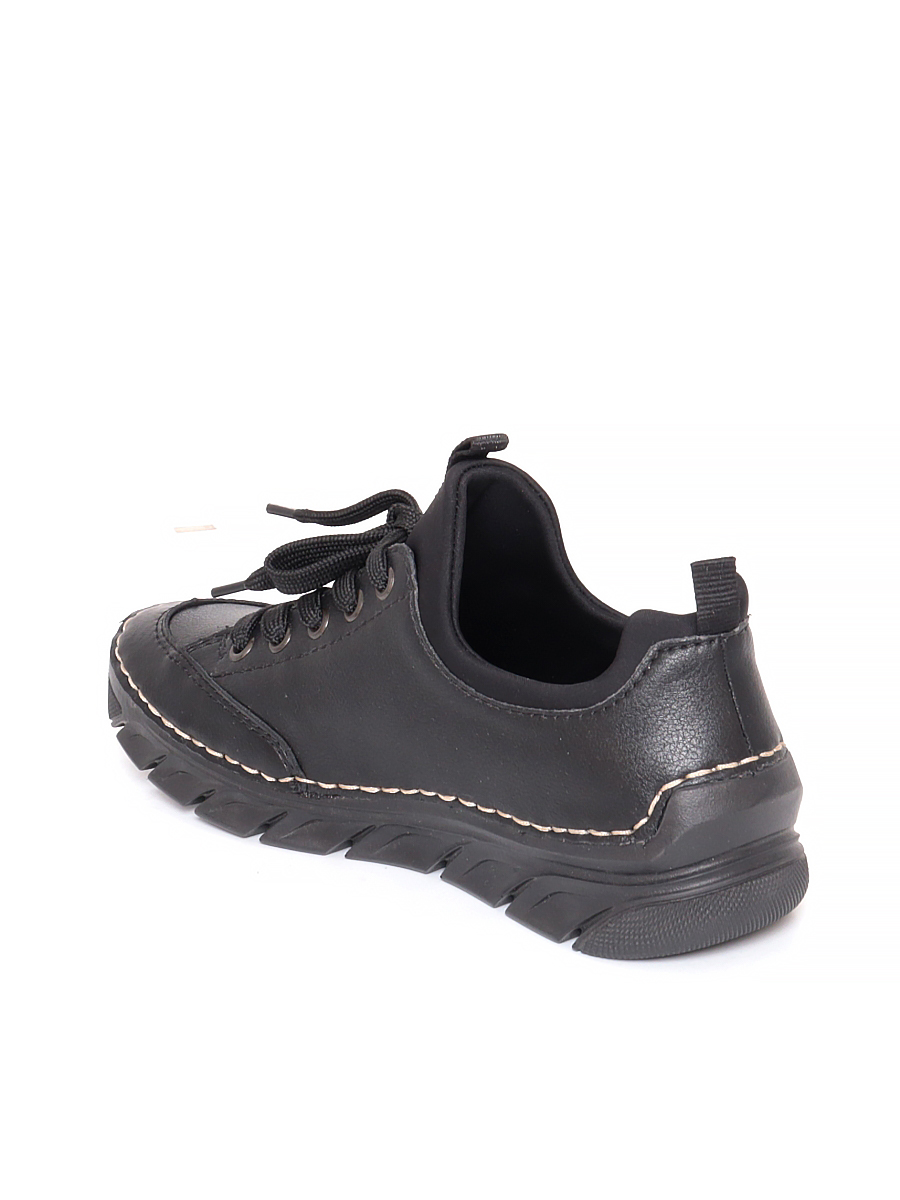 Туфли Rieker женские демисезонные, размер 37, цвет черный, артикул 55073-00 - фото 6