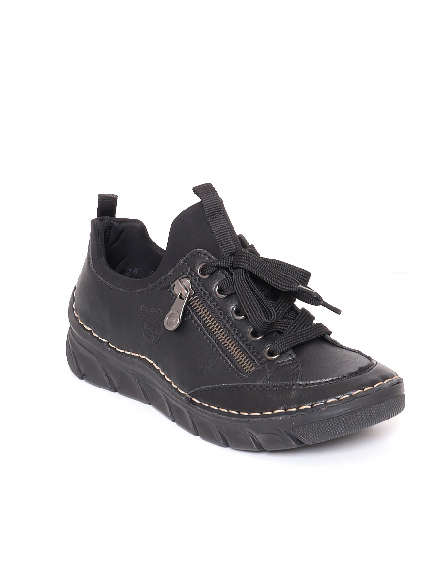 Туфли Rieker женские демисезонные, размер 37, цвет черный, артикул 55073-00 - фото 2