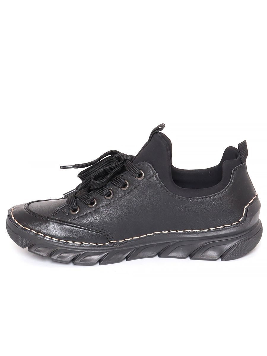 Туфли Rieker женские демисезонные, размер 37, цвет черный, артикул 55073-00 - фото 5