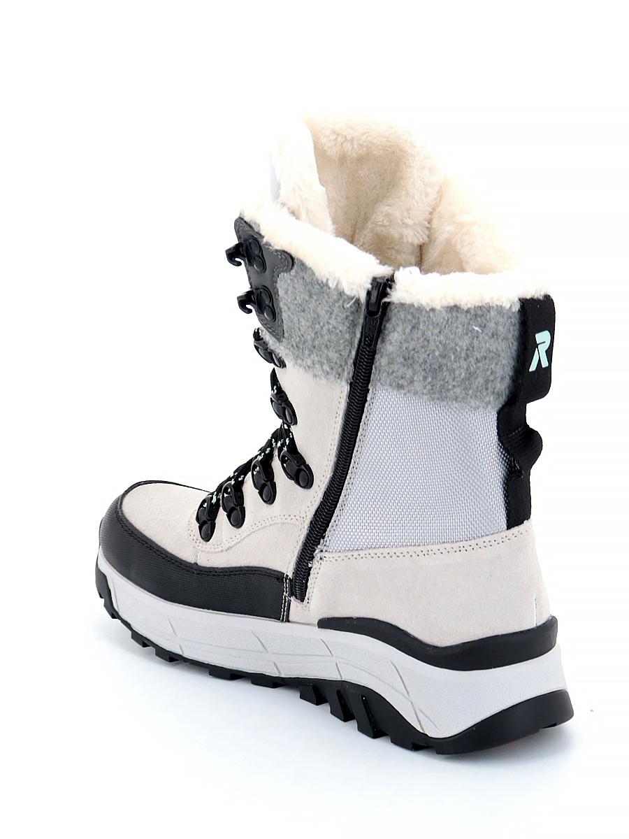 Ботинки Rieker женские зимние, размер 39, цвет белый, артикул W0066-60 - фото 6