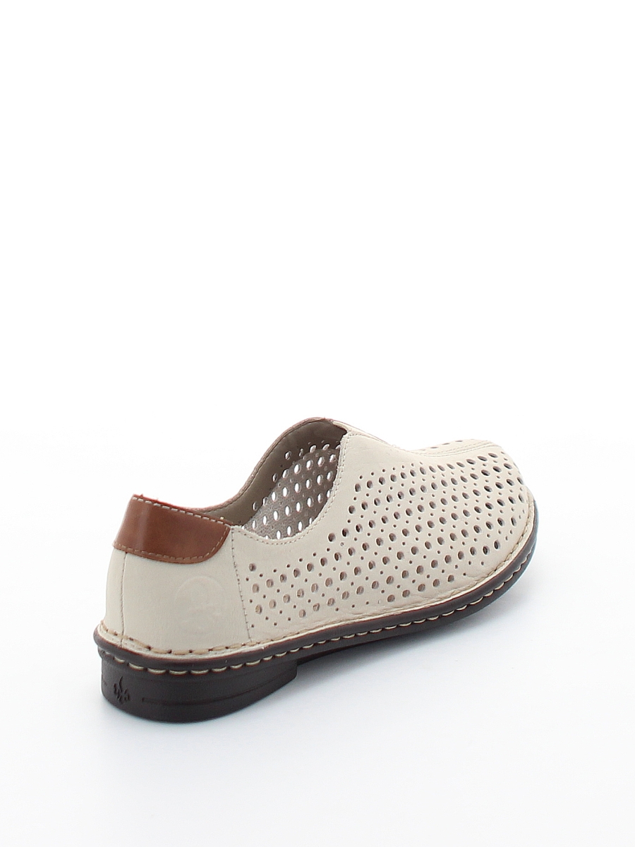 Туфли Rieker женские летние, размер 37, цвет белый, артикул 48457-60 - фото 5