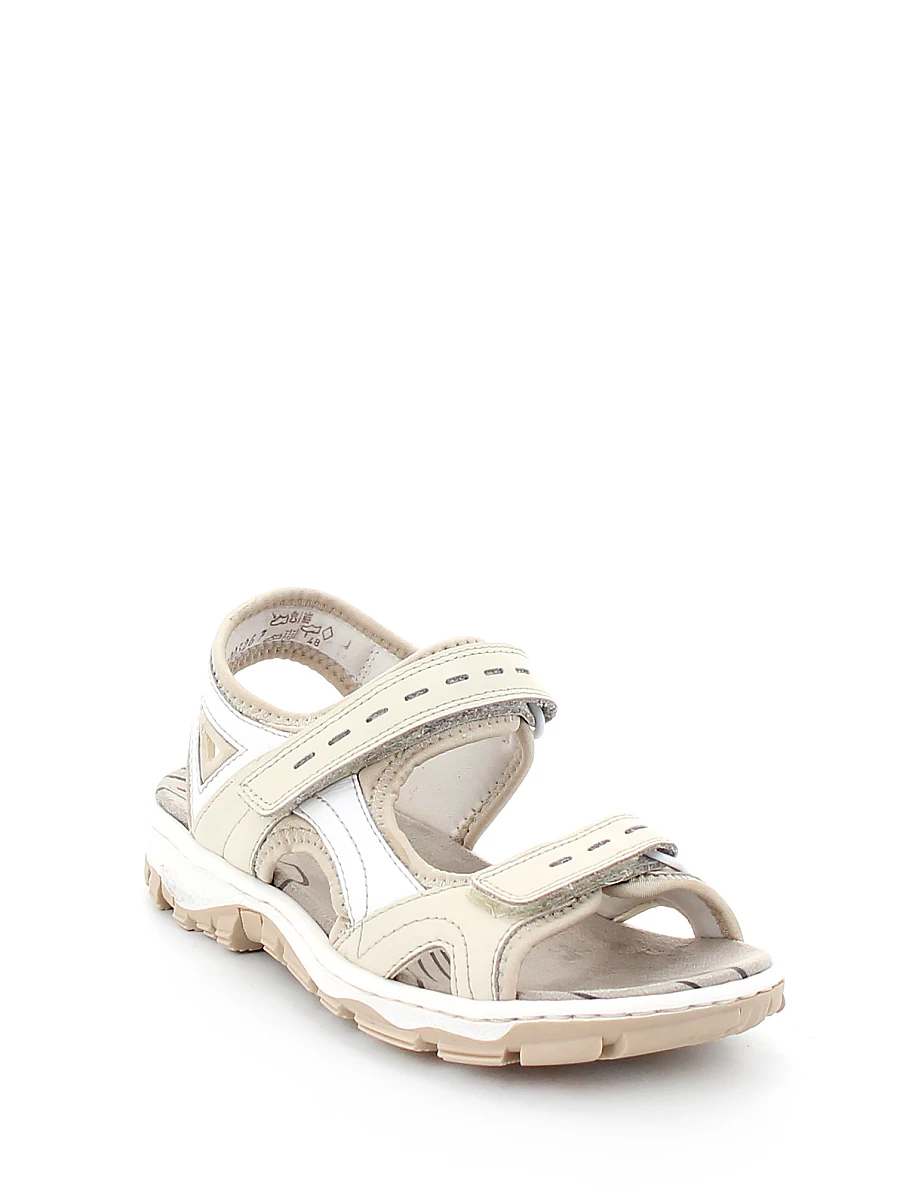 Сандалии Rieker женские летние цвет бежевый артикул 68866-62 6950₽