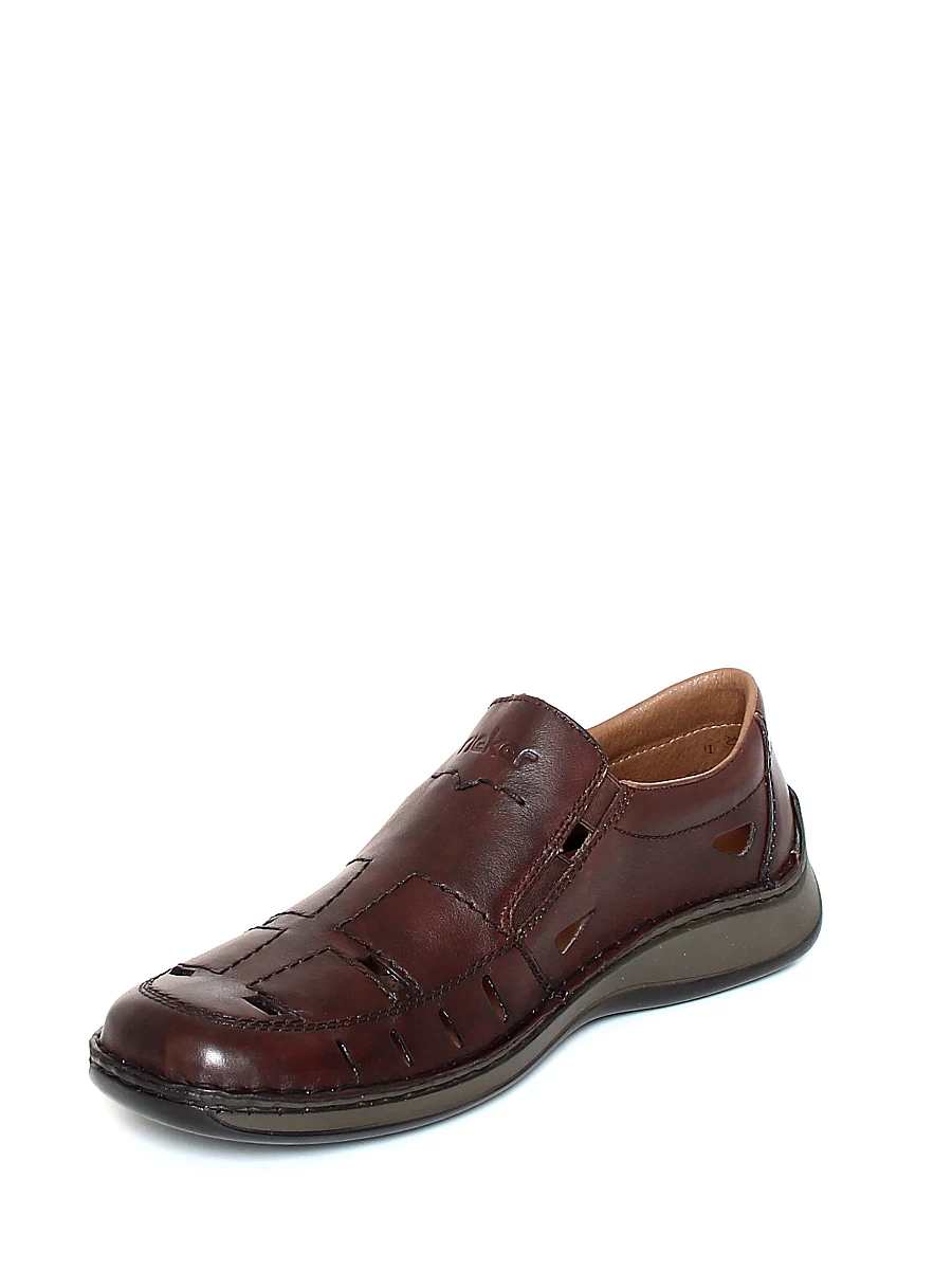 Туфли Rieker мужские летние, цвет коричневый, артикул 05254-25 - фото 4