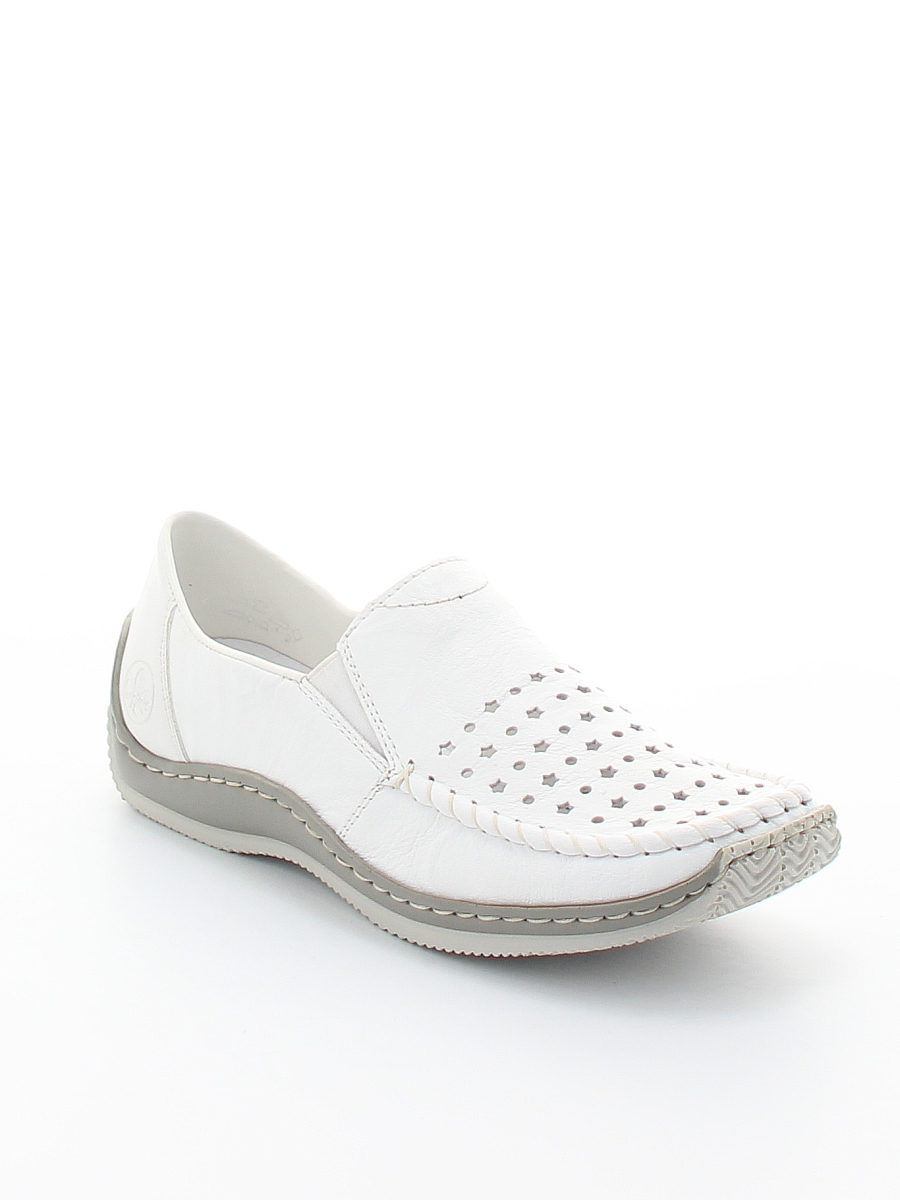 Туфли Rieker женские летние, размер 38, цвет белый, артикул L1765-80 - фото 1