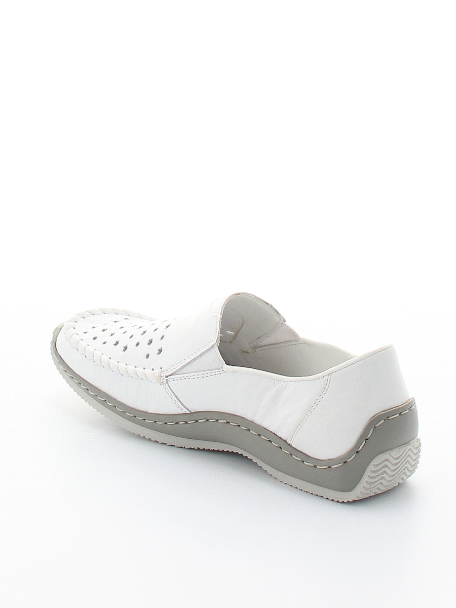 Туфли Rieker женские летние, размер 38, цвет белый, артикул L1765-80 - фото 4