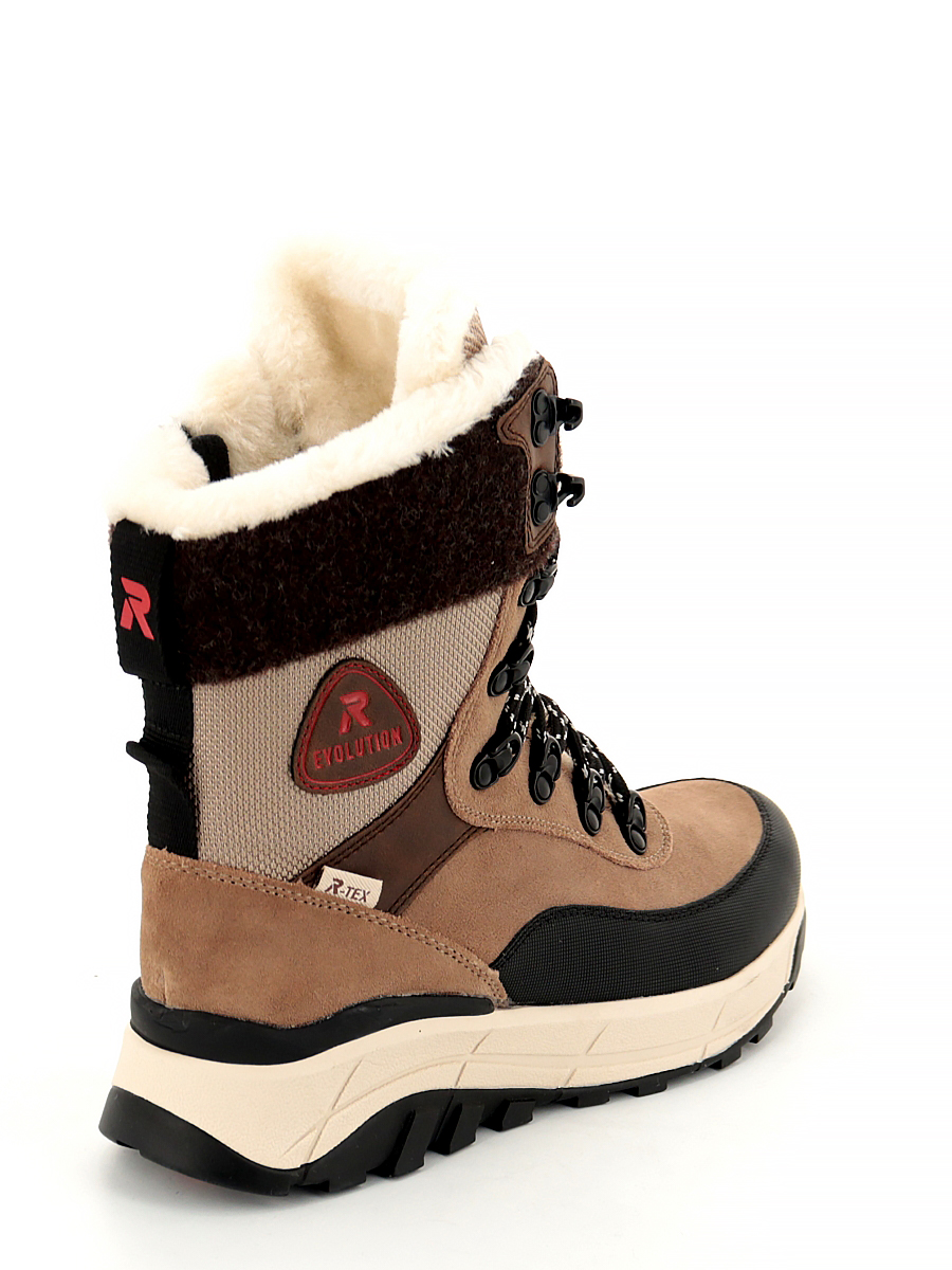 Ботинки Rieker женские зимние, размер 39, цвет бежевый, артикул W0066-64 - фото 8