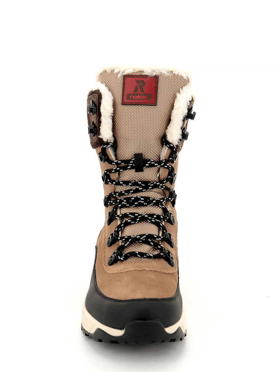 Ботинки Rieker женские зимние, размер 39, цвет бежевый, артикул W0066-64 - фото 3