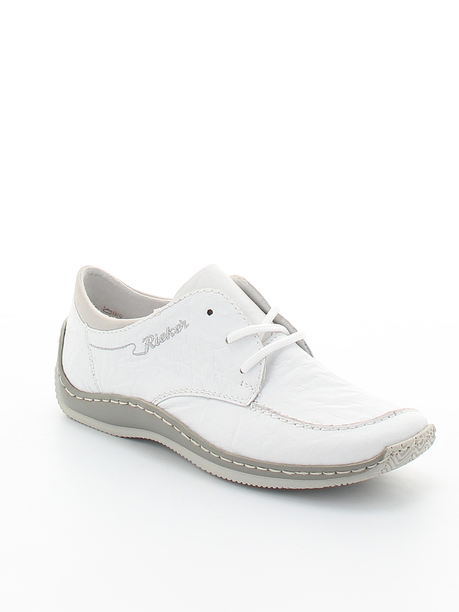 Туфли Rieker женские демисезонные, размер 38, цвет белый, артикул L1717-80 - фото 1