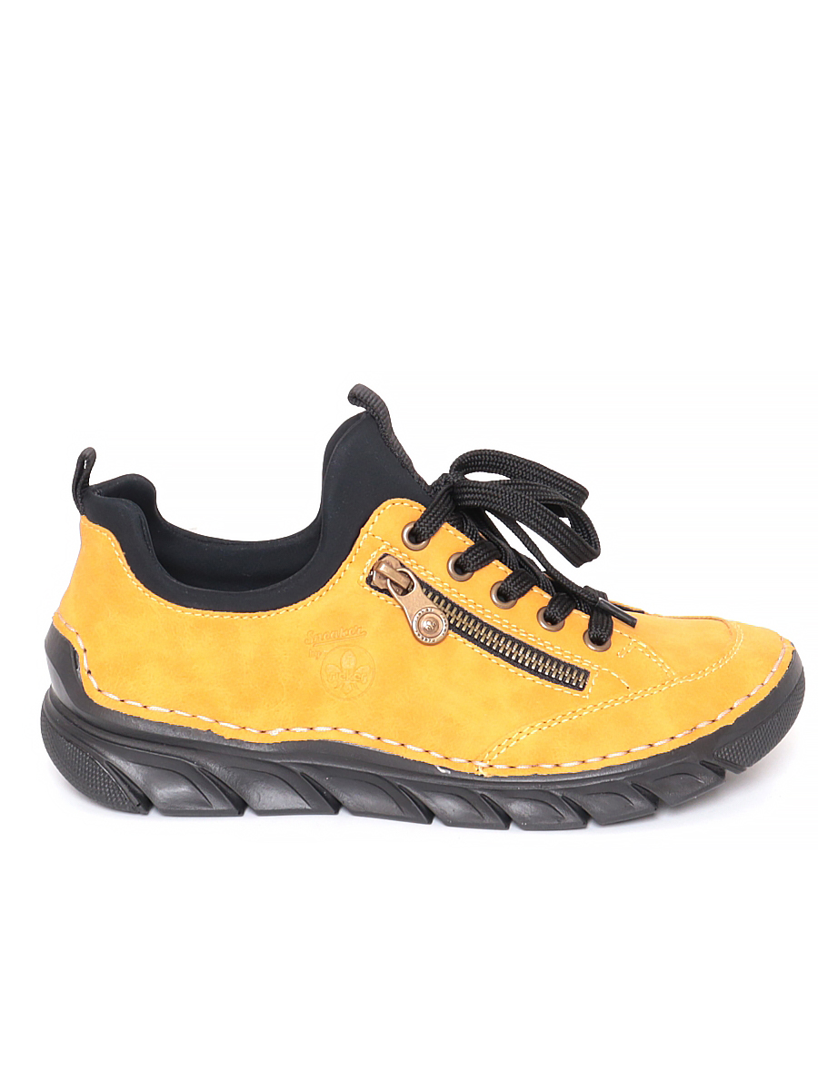 Туфли Rieker женские демисезонные, цвет желтый, артикул 55073-68