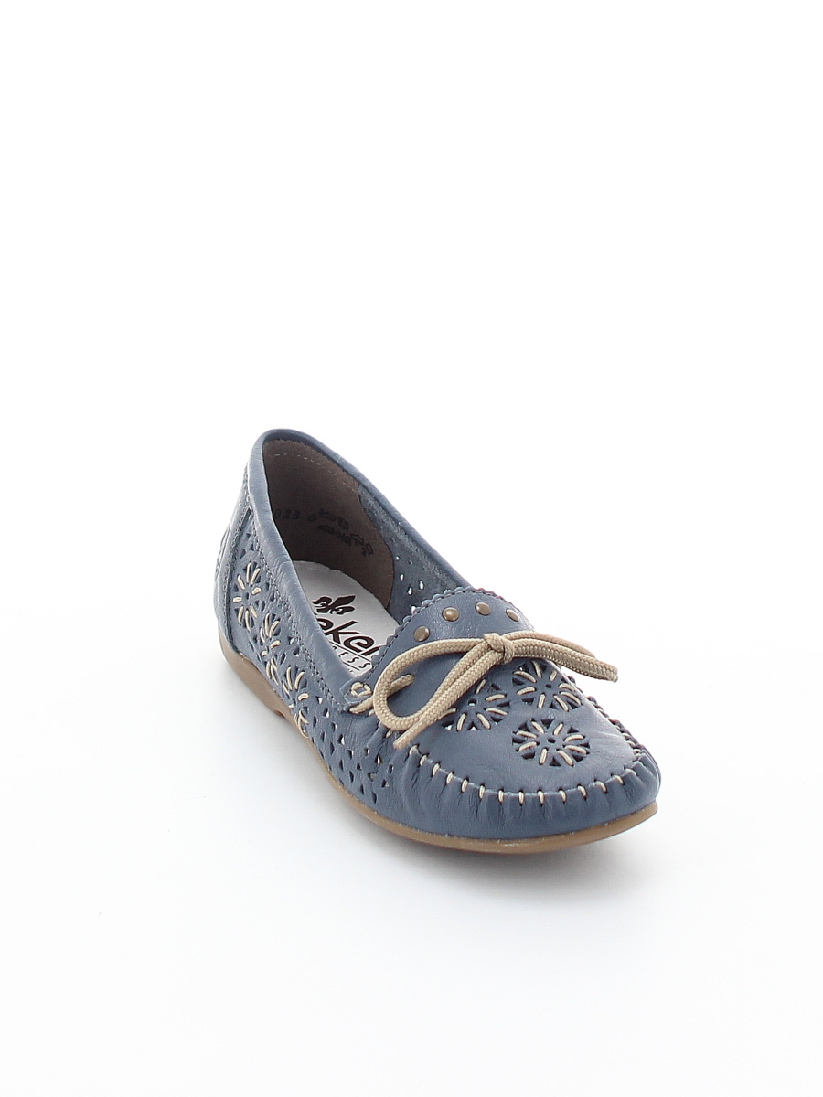 Туфли Rieker женские летние, размер 38, цвет синий, артикул L6396-12 - фото 2