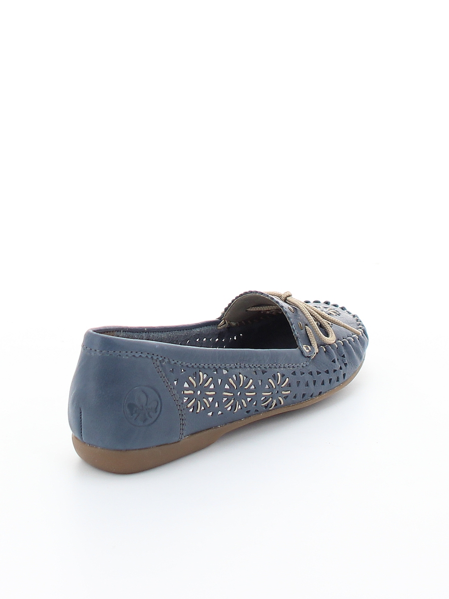 Туфли Rieker женские летние, размер 38, цвет синий, артикул L6396-12 - фото 5
