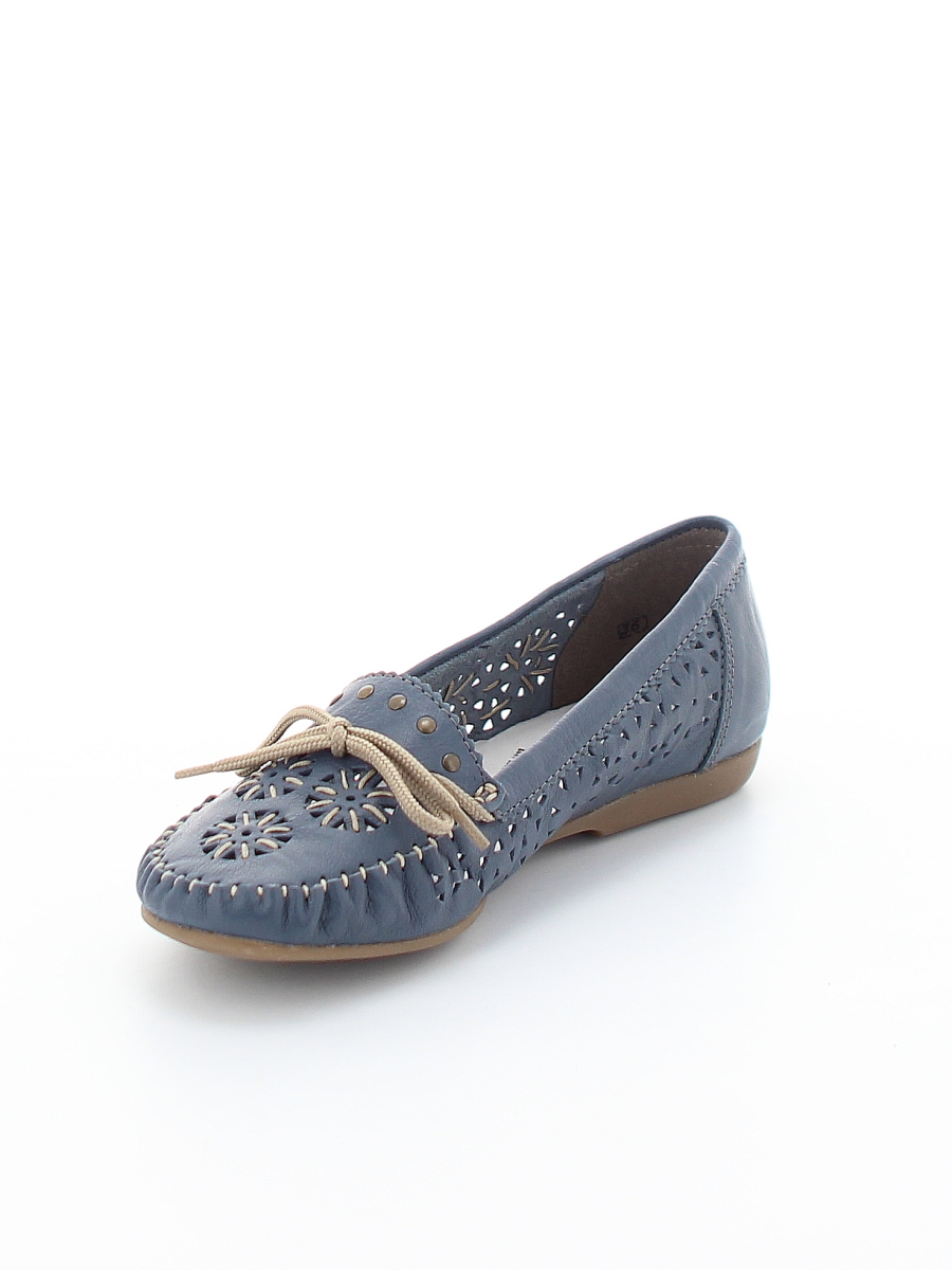 Туфли Rieker женские летние, размер 38, цвет синий, артикул L6396-12 - фото 3