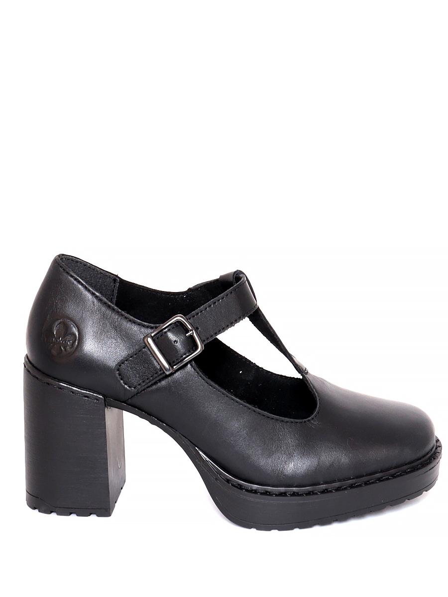 Туфли Rieker женские демисезонные, размер 40, цвет черный, артикул Y4160-00
