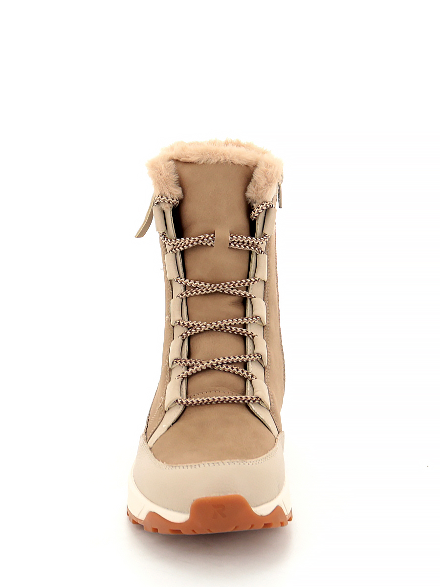Ботинки Rieker женские зимние, размер 38, цвет бежевый, артикул W0071-20 - фото 3