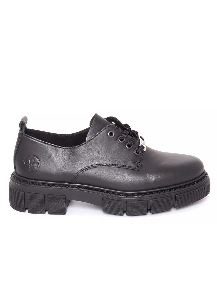 Туфли Rieker женские демисезонные, размер 40, цвет черный, артикул M3801-00 - фото 1