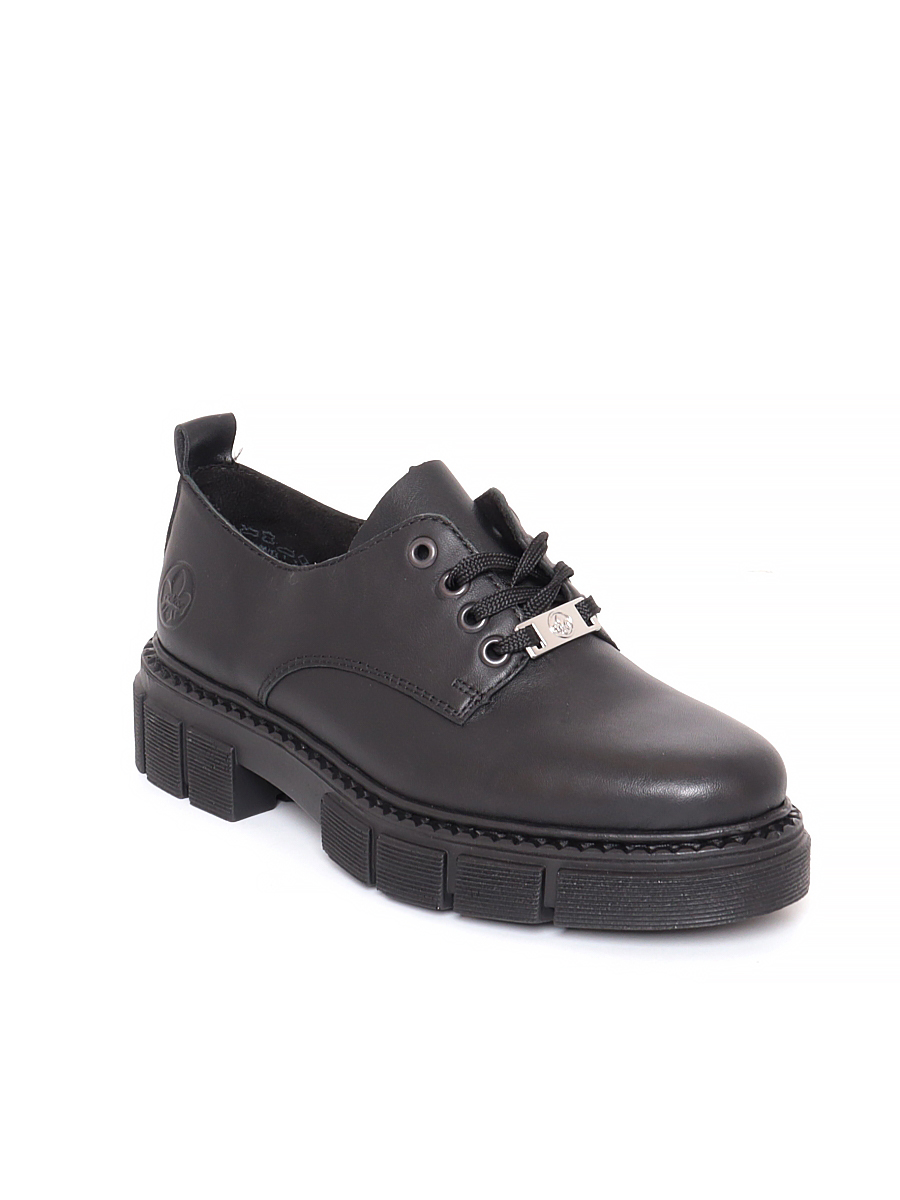 Туфли Rieker женские демисезонные, размер 37, цвет черный, артикул M3801-00 - фото 2