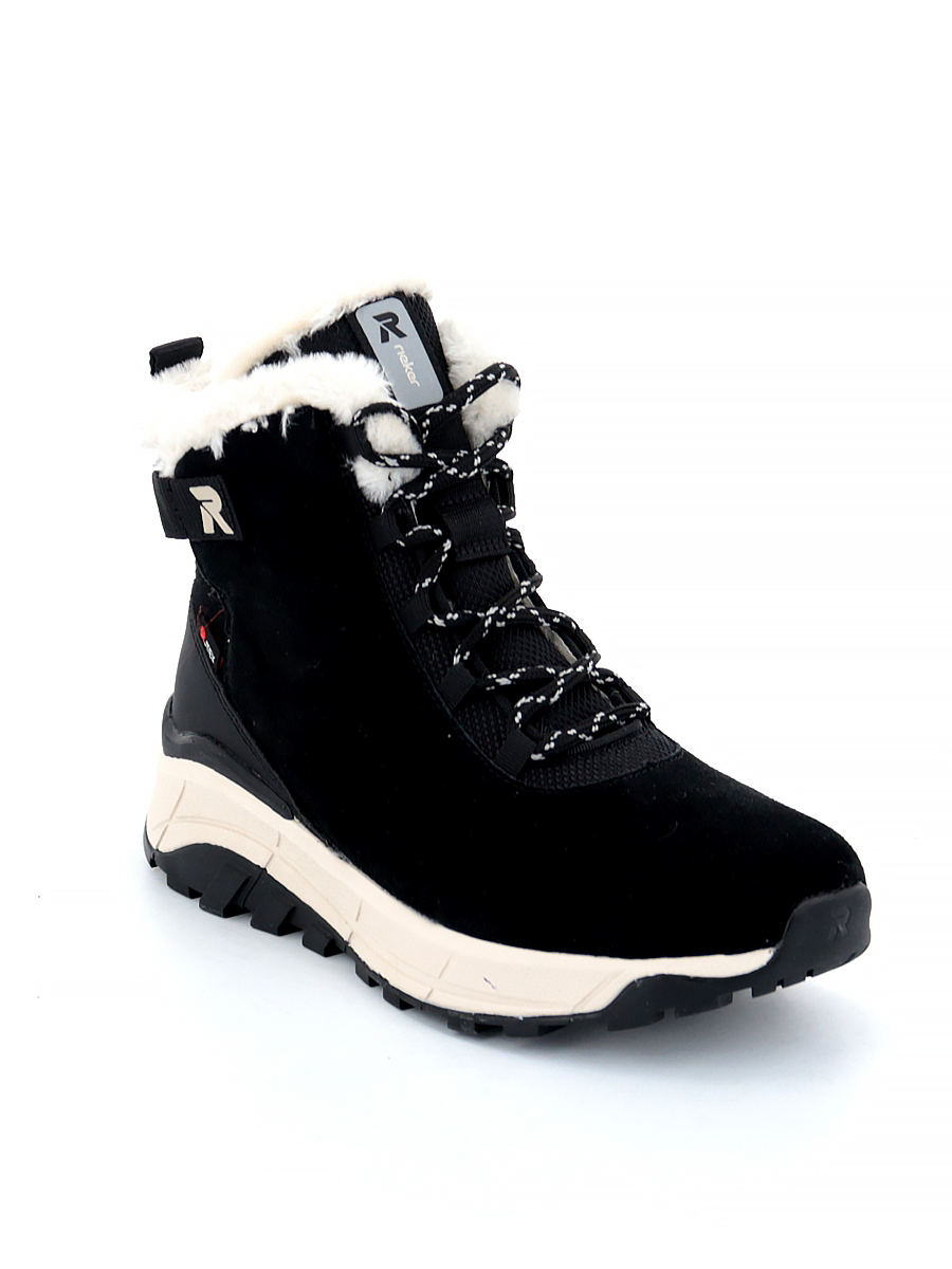 Ботинки Rieker женские зимние, размер 41, цвет черный, артикул W0060-00 - фото 2