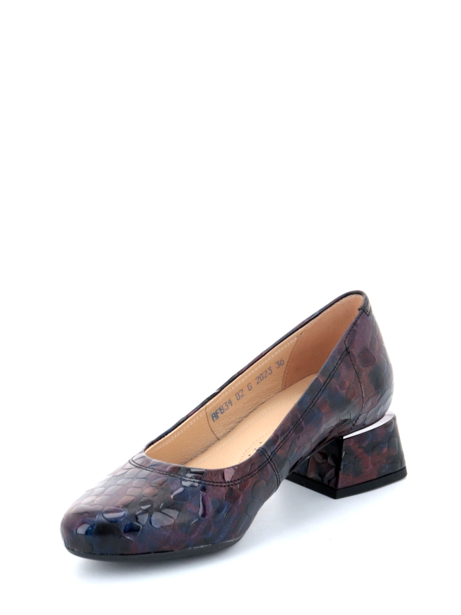 Туфли Bonty (баклажан) женские демисезонные, размер 38, цвет фиолетовый, артикул 834V - фото 4