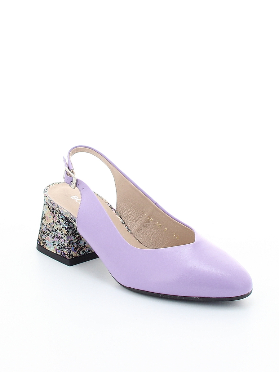 Туфли Bonty женские летние, цвет фиолетовый, артикул 1139-1-0916-0930